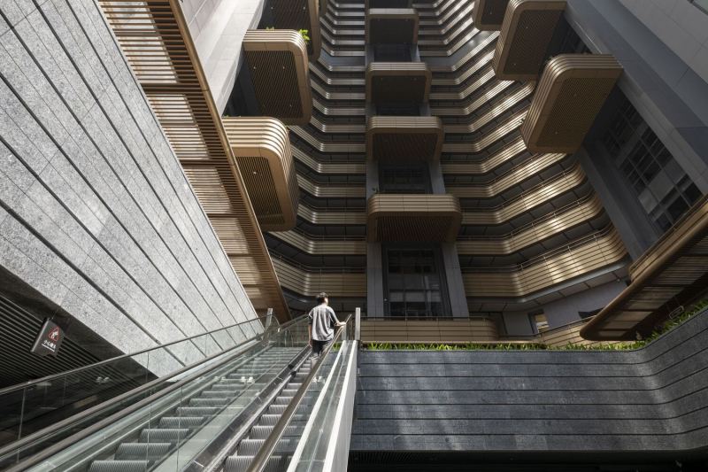 Жилые башни Grand Bayview Qianhai в городе Шэньчжэнь, Китай