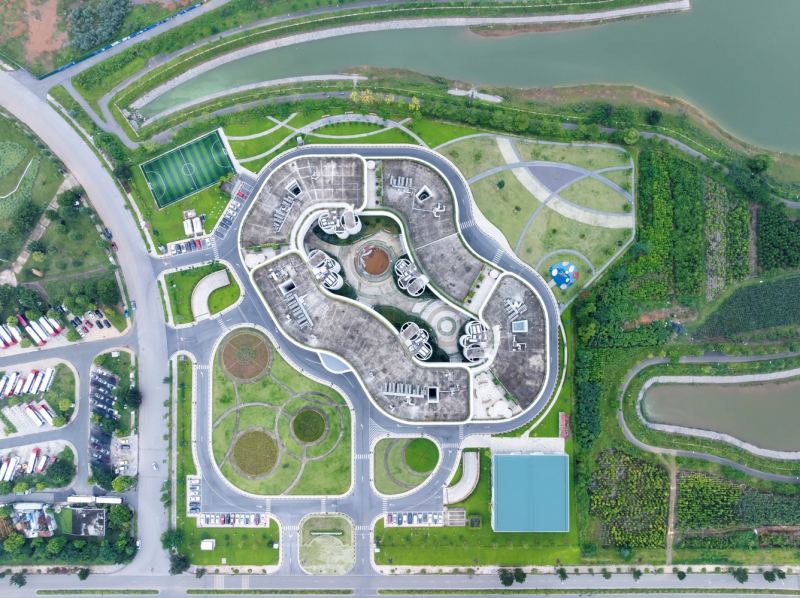 Научная деревня Infinity Village в городе Ханой, Вьетнам