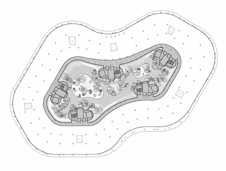 Научная деревня Infinity Village в городе Ханой, Вьетнам