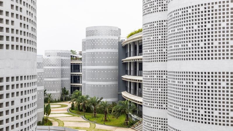 Научная деревня Infinity Village в городе Ханой, Вьетнам