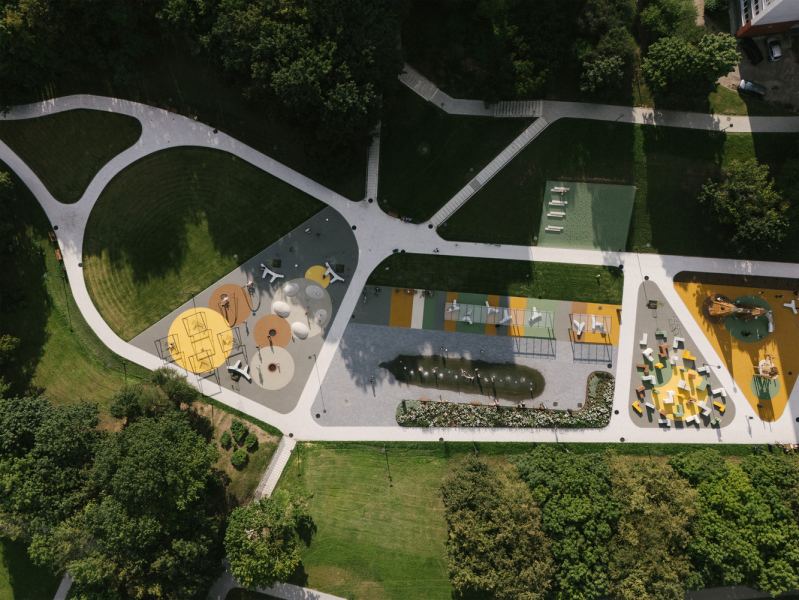 Реконструкция парка "Kovo 11" в городе Каунас, Литва