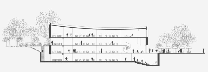 Школа дизайна iXcampus в городе Сен-Жермен-ан-Ле, Франция