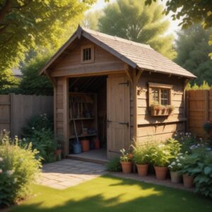 Хозблоки для дачи: принципы конструкции и требования к хранению инвентаря