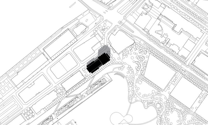 Началось строительство жилого комплекса The Sax в Роттердаме