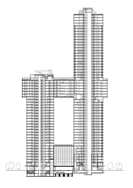 Началось строительство жилого комплекса The Sax в Роттердаме