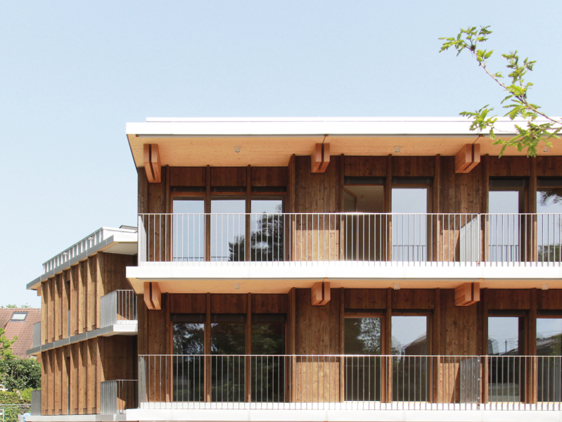 Новый дом для престарелых в городе Прени-Шамбези, Швейцария