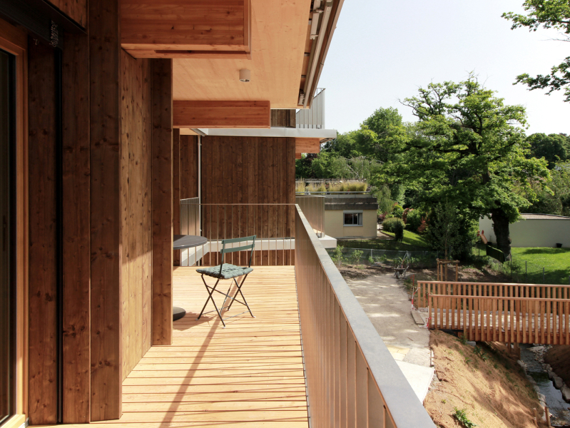 Новый дом для престарелых в городе Прени-Шамбези, Швейцария