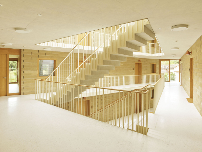 Новый дом для престарелых в городе Прени-Шамбези, Швейцария