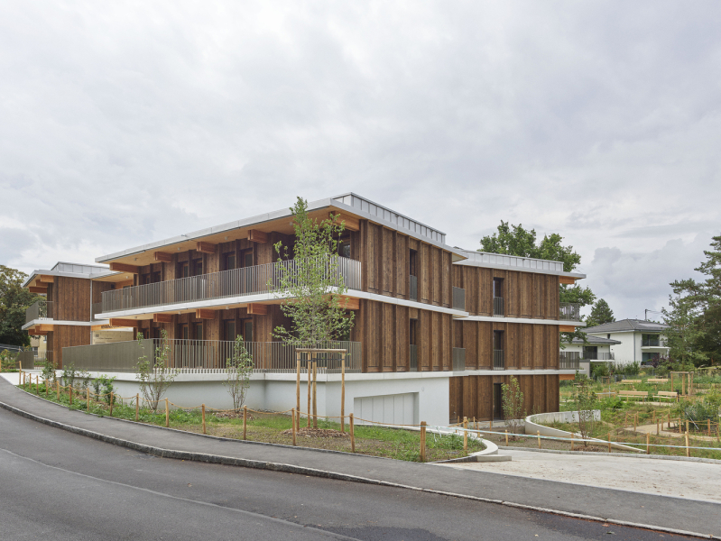 Новый дом для престарелых в городе Прени-Шамбези, Швейцария