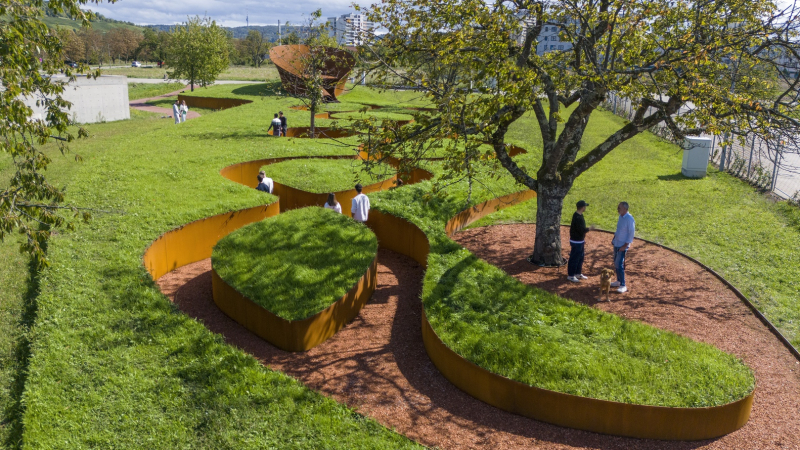 Ретрит Доши в кампусе Vitra в городе Вайль-на-Рейне, Германия