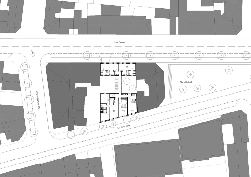 24 единицы нового социального жилья в городе Венсен, Франция