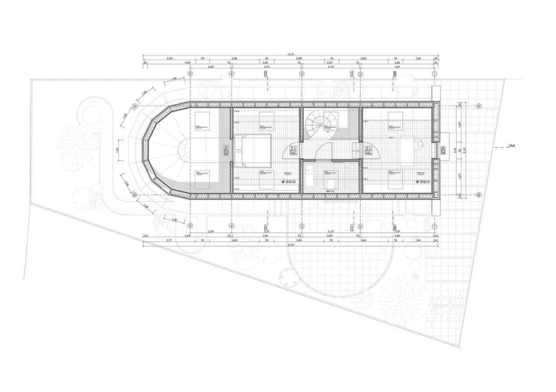 Частный дом особой формы в городе Гейдельберг, Германия