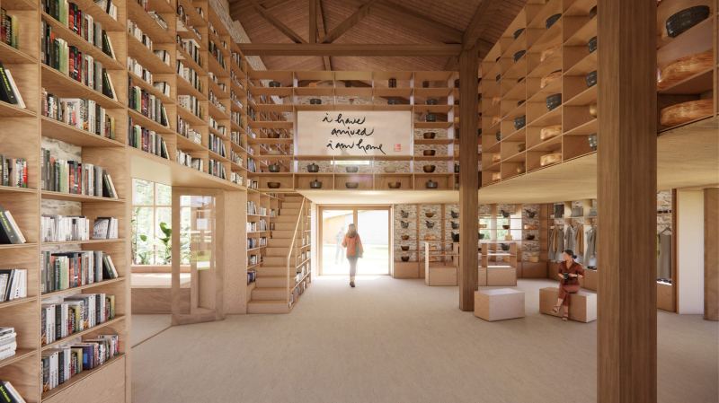 Представлены планы по реконструкции буддийского монастыря во Франции