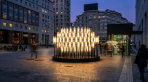 Ли Брум и BROKIS представят световую инсталляцию в Милане