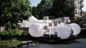 USM и Snøhetta представили инсталляцию на Миланской неделе дизайна