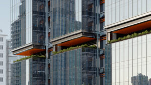 Студия RSHP построила небоскреб, форма которого продиктована геометрией улиц